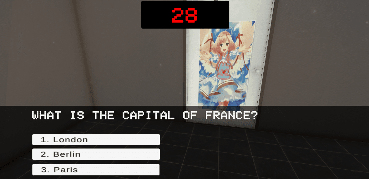 Border Door Game - Start Screen